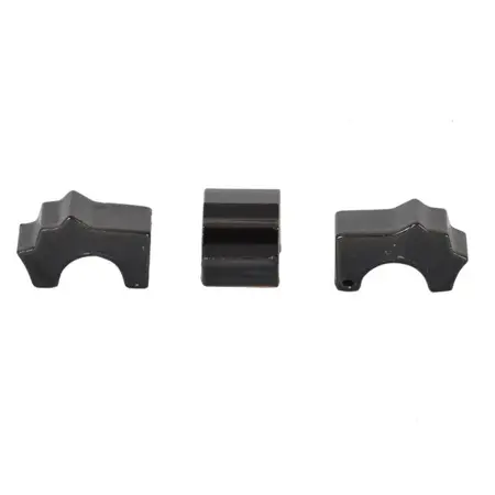 Glazed Pot Feet Large Black x3
