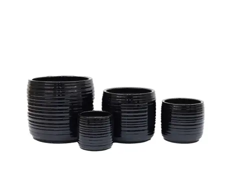 Ribero Black Pot 38Cm