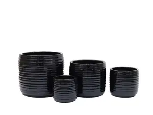 Ribero Black Pot 38Cm