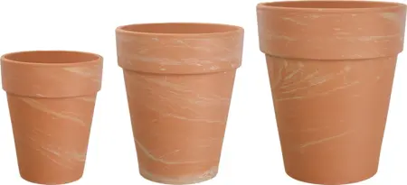 Terracotta Marble Finish 31Cm