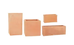 Terracotta Cube 22Cm