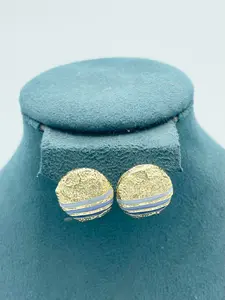 Zelly Earrings Stripe Blue
