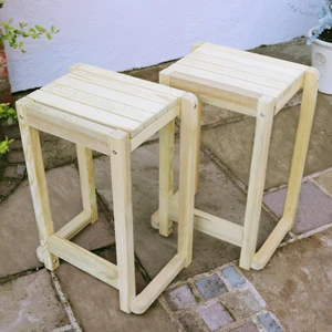 ZOL Garden Bar & 2 Stool Set - image 4