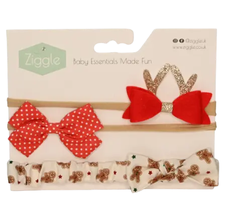 Christmas Bow Headbands