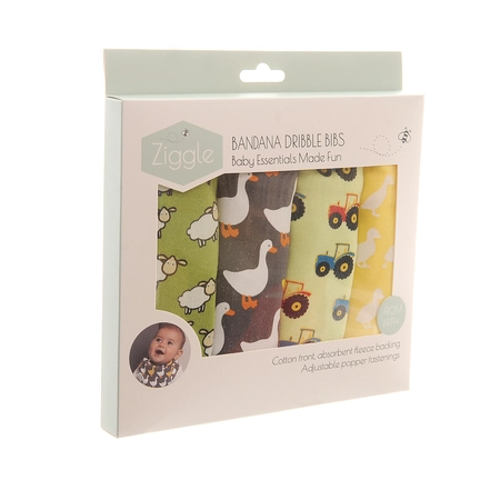 Farmyard Fun Bib Set