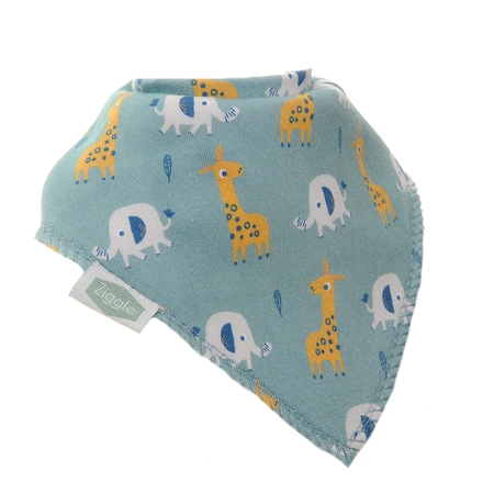 Giraffe and Elephant