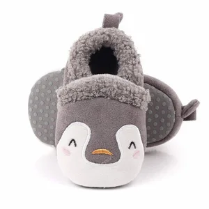 Penguin Slippers - 18-24 months