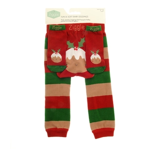 Pudding Leggings and Socks Set - 0-6 months