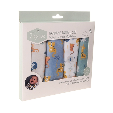 Savanna Animals Bib Set - image 1