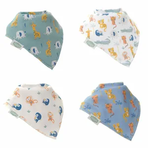 Ziggle Savanna Animals Bib Set - image 2